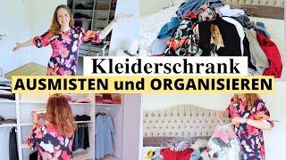 Von Chaos zur Ordnung! Kleiderschrank Declutter nach KONMARI  Tipps & Tricks 