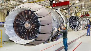 Inside US Air Force Massive Facility Repairing Powerful Jet Engines