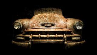 Abandoned Vintage Cars Wallpapers | Creepy Old Rusty Moss Wreck 4k HD