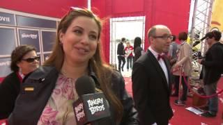 Angry Birds: Raya Abirached "Matilda" (Middle East) Cannes Red Carpet Interview | ScreenSlam