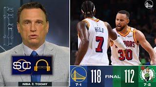 Steph Curry & Buddy Hield is best duo in NBA - Tim Legler on Warriors rally to beat Celtics 118-112