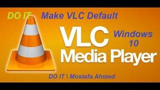 Make VLC Default Media Player In Windows 10 / Pin VLC On Taskbar