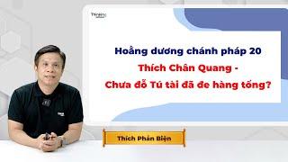 Thích Chân Quang   Chưa đỗ Tú tài đã đe hàng tổng