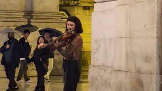 Experience - Ludovico Einaudi | Nadeya busking in Lisbon