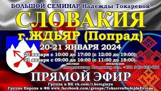 Надежда Токарева - 20.01.2024.Д-1_Большой семинар. Ждьяр. Прямой Эфир