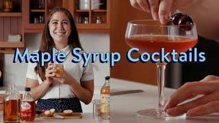 3 Ways to Make Maple Syrup Cocktails This Fall | Chow Down with Walmart ​