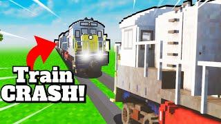 CRASHING Trains in TEARDOWN!