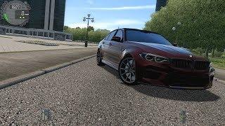 BMW M5 F90 - City Car Driving [Logitech G27]