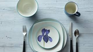 Mixing and Matching with Noritake's Colorwave Blue