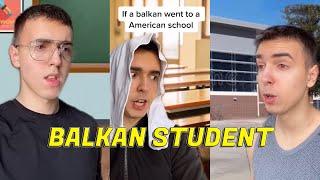 Balkan student TikTok compilation