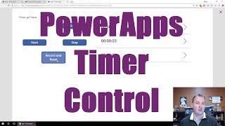 PowerApps Timer Control