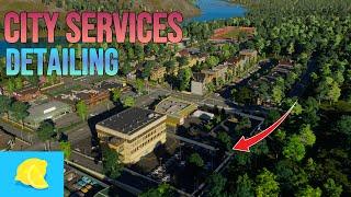 Adding City Services To Our Small Riverside Town In Cities Skylines II - Angler Creek