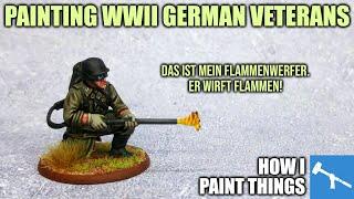 Warlord Games' German Veterans - Quick & Simple Methods [How I Paint Things]