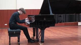 Liszt Transcendental etude "Wilde jagd" Bogdan Voloshin piano