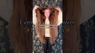 An everything hair shower  #haircare #longhair