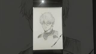 NAGI SEISHIRO SKETCH FROM BLUE LOCK | AADI | #bluelock #anime #sketch #viral #shorts