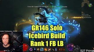 "Icebird Build" GR146 Solo Rank 1 on Firebird LB Season 27