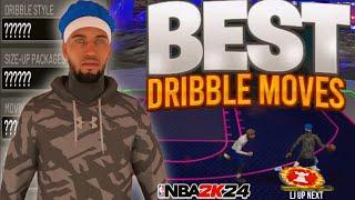 BEST DRIBBLE MOVES ON NBA 2K24!!COOK EVERY OPPONET WITH THESE UNGUARDABLE SIGS!CURRENT GEN!