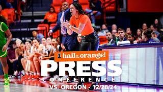 Illini WBB | HC Shauna Green Postgame Presser vs. Oregon (12/28/24)