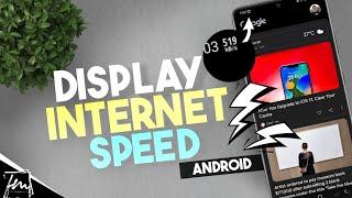 How to Display Internet Speed on Any Android Status Bar in 2023