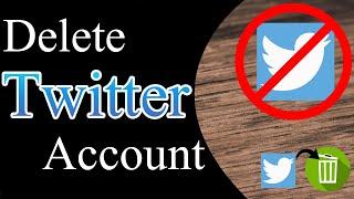How to Delete Twitter Account Permanently on PC/Laptop |2020|