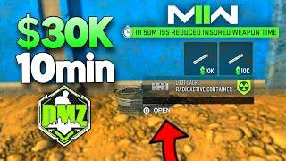 The Fastest Way To Earn CASH In DMZ! *HOW TO REDUCE INSURED WEAPON COOLDOWN* (DMZ Money Farm)