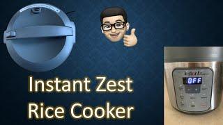 Unboxing and review of Instant Zest 8 cup rice cooker