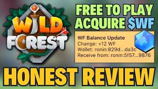 WILD FOREST Open Beta Launch HONEST REVIEW and How to ACQUIRE WF Tokens