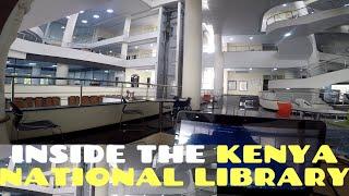 Amazing rare views of Inside the New Kenya National Library - Nairobi