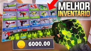 MONTEI UM INVENTÁRIO VERDE COM 6000 GOLD NO "NOVO" FPS!