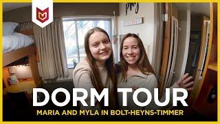 Dorm Tour at Calvin: Bolt-Heyns-Timmer with Maria and Myla