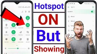 hotspot name not showing in mobile |  hotspot on but wifi not showing problem solve | 2GHZ VS 5GHZ