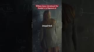 William Jones introduced the symbol ￼￼￼ π to represent pi #pi #whatispi #circumferenceofcircle  #π
