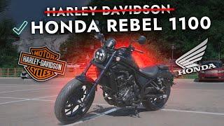 HONDA REBEL 1100DСT️ ЛУЧШИЙ КРУИЗЕР-БОББЕР? HARLEY-DAVIDSON SPORTSTER и INDIAN SCOUT BOBBER — ПОКА!