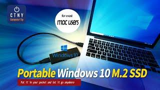 [Part 1] Portable Windows 10 for most Mac users - Boot external drive on Mac