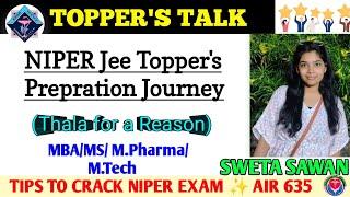 Niper topper 2024 niper topper interview  niper preparation strategy Success Story Toppers talk's