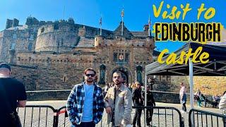 Exploring Edinburgh Castle  | A Majestic Journey | Zain & Tehmina Vlogs | Pakistani Travel Vlog