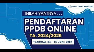 Langkah Mendaftar PPDB Online SMA/SMK Negeri Provinsi Jawa Tengah TA 2024/2025