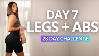 Resistance Band Workout for LEGS BURN | Day 7 Mind Body Challenge