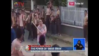 The Power of Emak-emak!! Bubarkan Perkelahian Pelajar Menggunakan Sapu - BIS 13/04