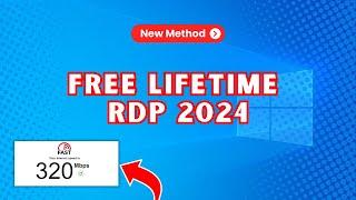 ️Unlock the Secret: How To Get FREE Windows RDP In 2024 for lifetime