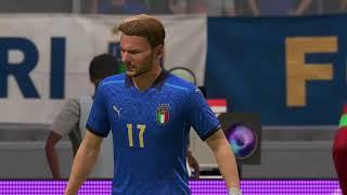 Italy vs Spain (EURO 2020) FOOTBALL 06/07/2021 Goals Highlights (FIFA 21 Simulation)