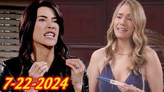 B&B 7/22/2024 - CBS The Bold And The Beautiful Full Episode, Monday,July 22