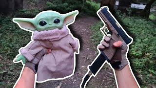 SPEEDSOFT BABY YODA VS MILSIM TEAM