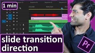 Premiere Pro slide transition direction