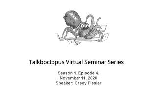 Talkboctopus Seminar Series - Season 1 Episode 4 - Casey Fiesler