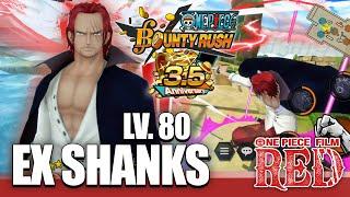 5 EX FILM RED: SHANKS - New "Red-Haired Haki State" Mechanic [LV. 80] SS League Gameplay | OPBR