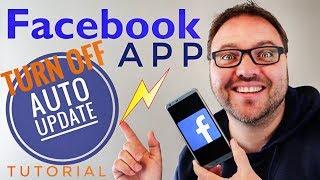 ️2019 - How to Turn Off Auto Update Facebook App Android