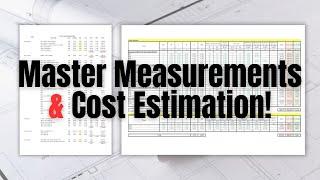 How to Prepare a Measurements Sheet & Estimate Project Costs