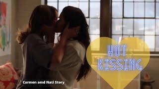 Carmen & Nati - Kiss Scene |Lesbian movies ️‍